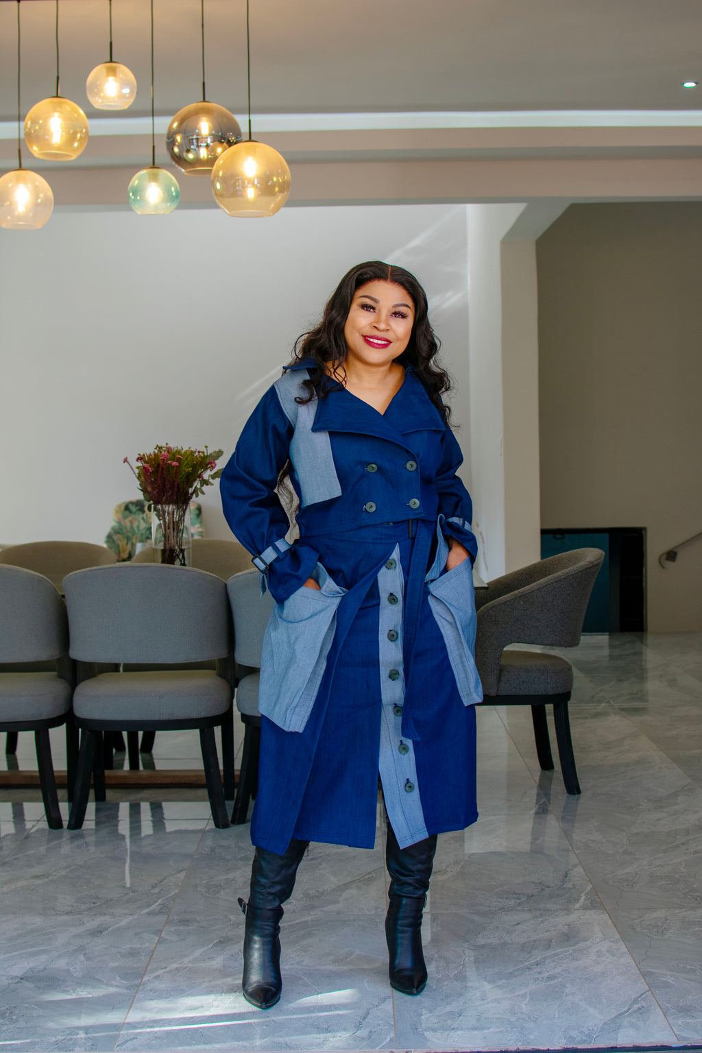 Nonku Denim Set
