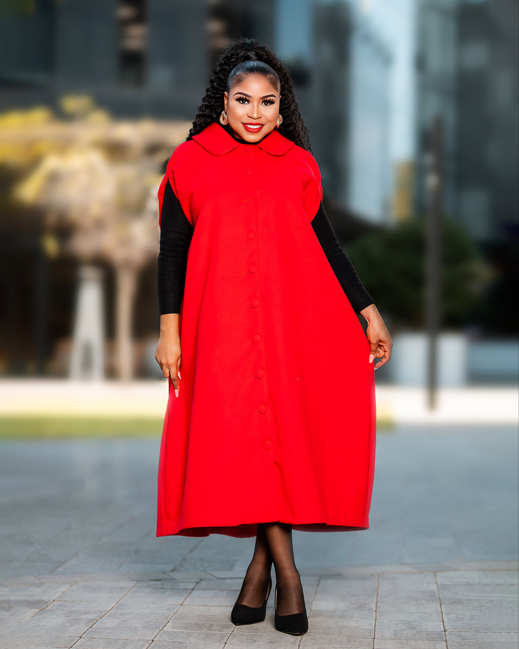 Muriel Poncho (Red)
