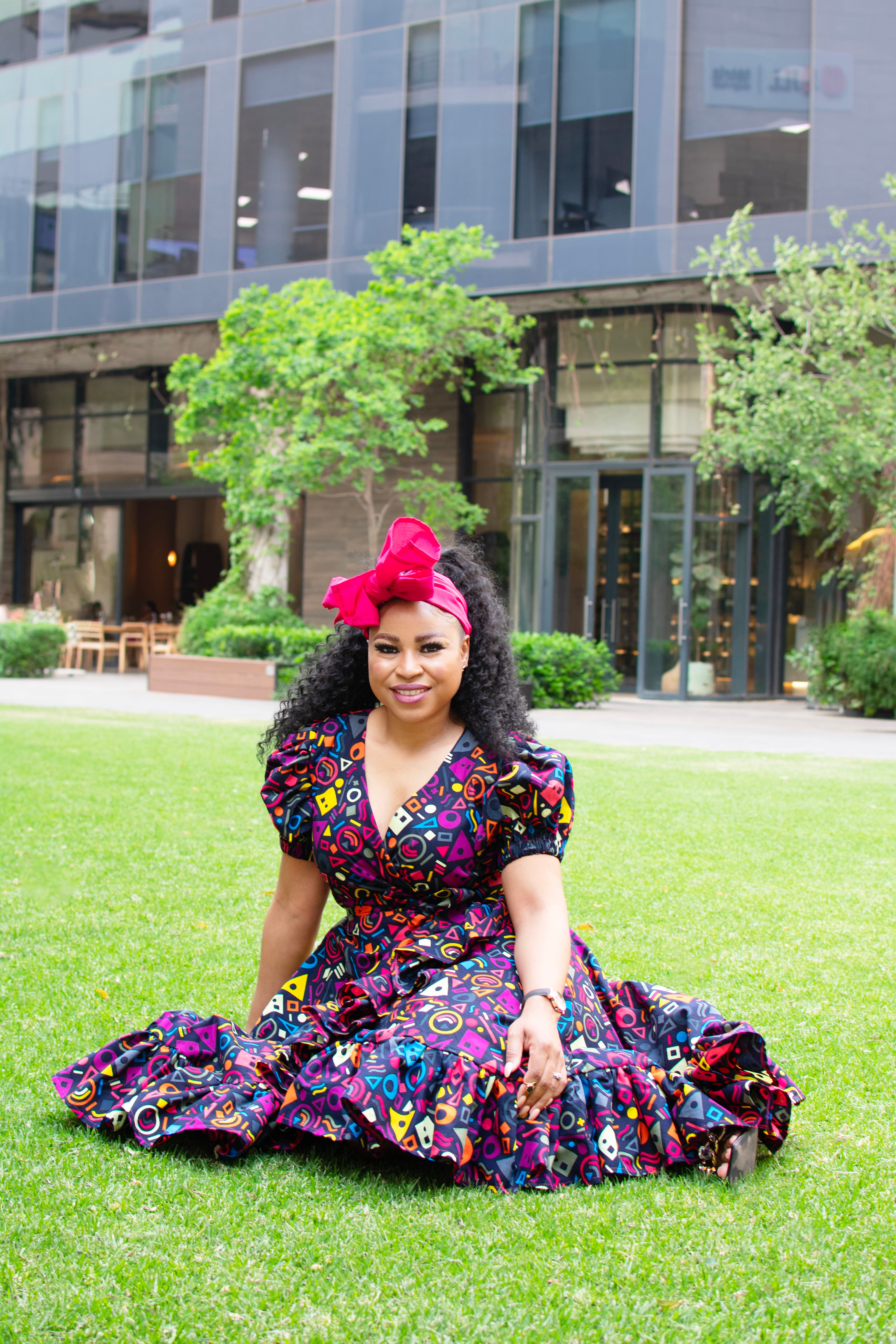 Phindi Wrap-around Dress